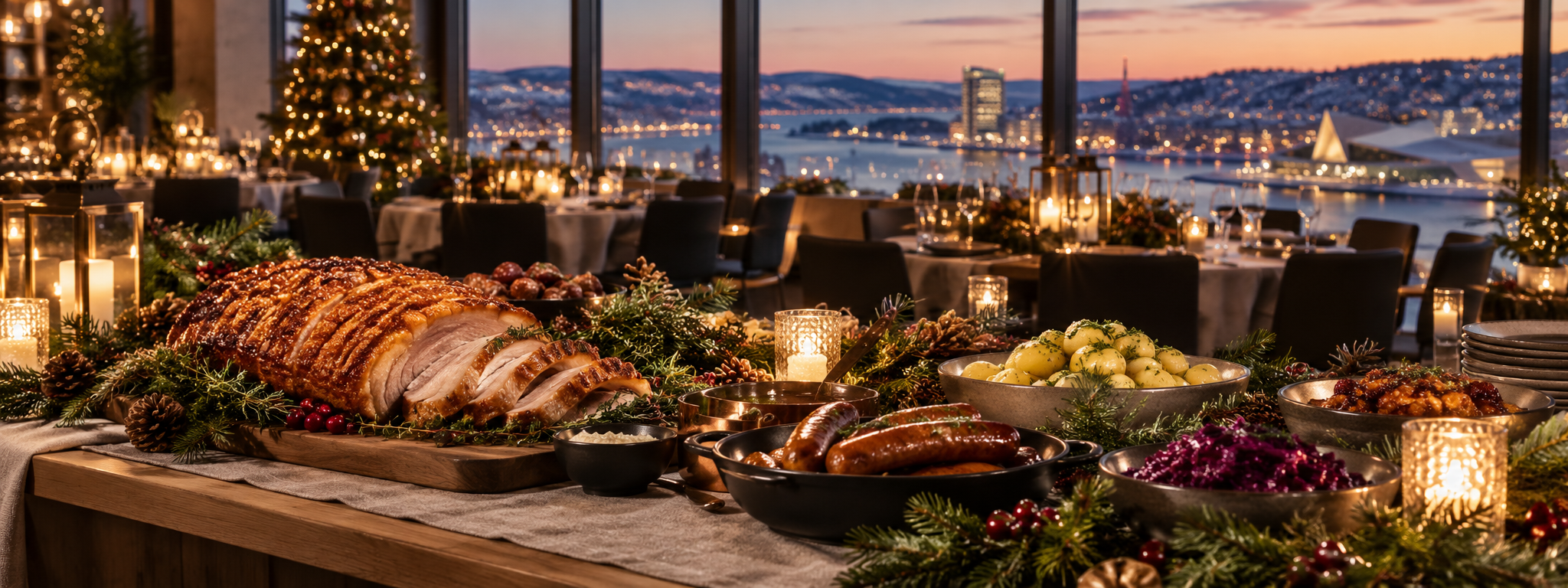 Julemat og julebord med tradisjonelle norske retter fra Urban Kitchen