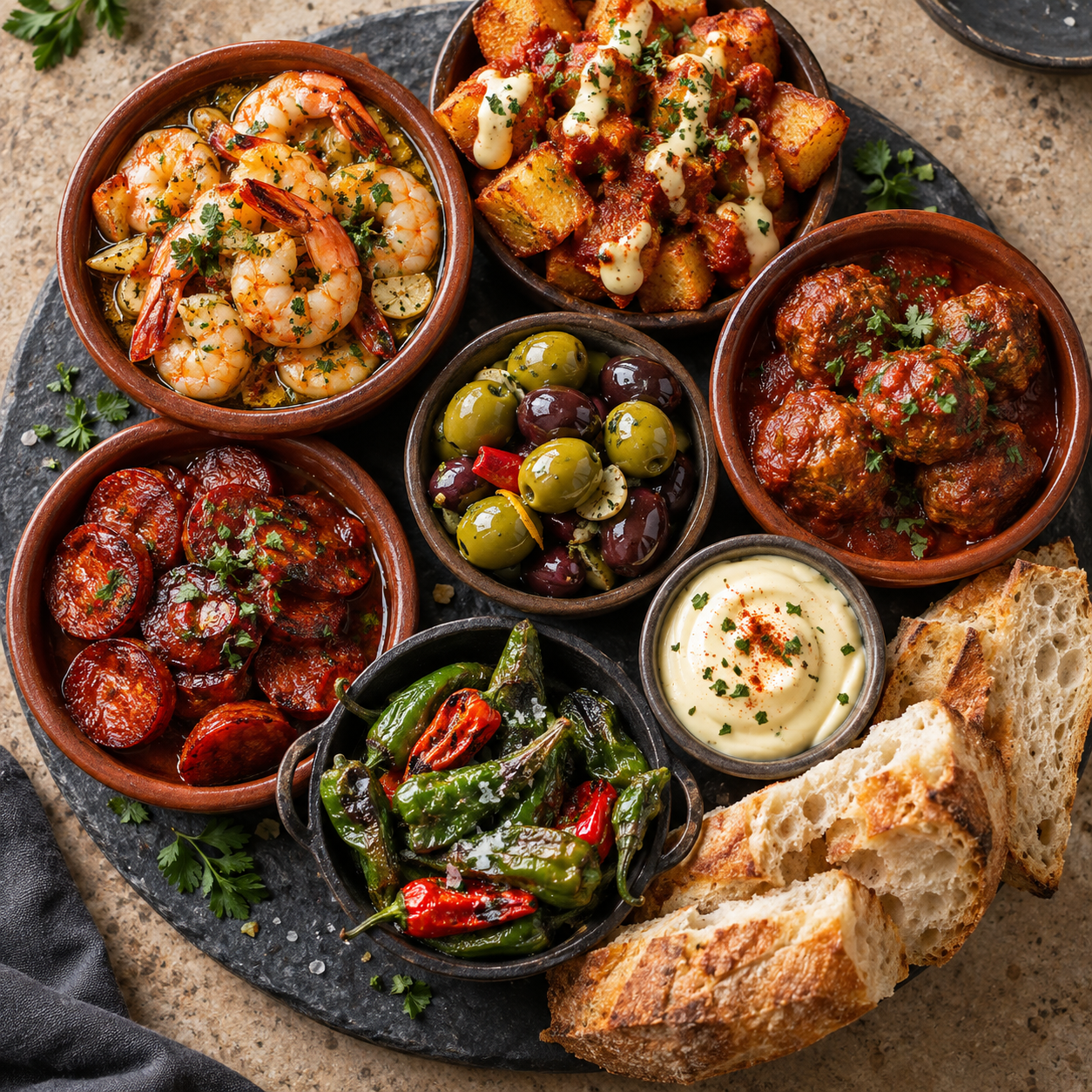 Tapas fra Urban Kitchen