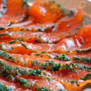 Konfirmantens tradisjonelle Koldtbord