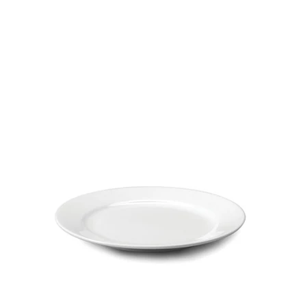 Leie desserttallerken hvit – 20 cm