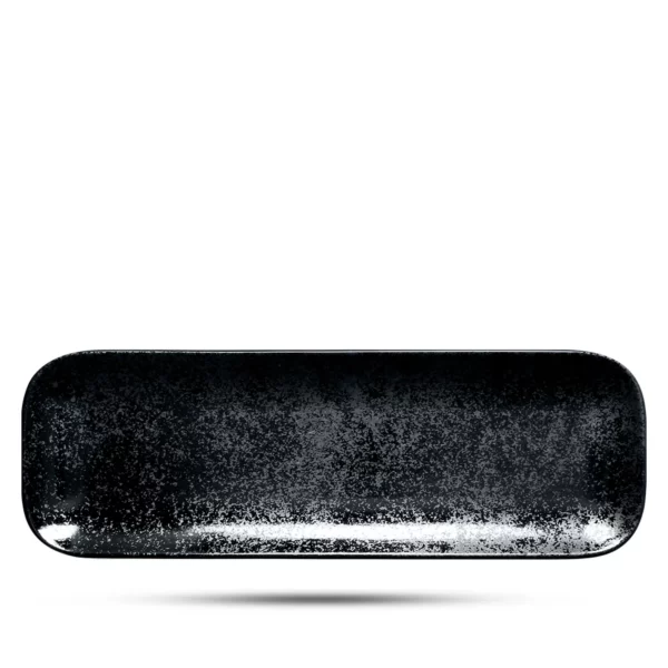 Leie cocktail- og serveringstallerken sort KARBON – 33 × 11 cm Leie cocktail- og serveringstallerken sort KARBON – 33 × 11 cm