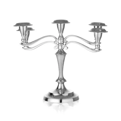 Leie kandelaber 5-armet – 25 cm