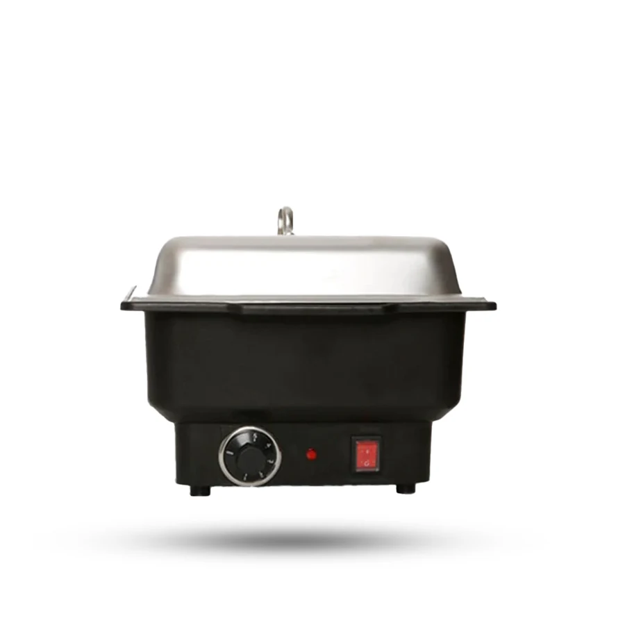 Leie elektrisk chafing dish Lorena med lokk – 900 W