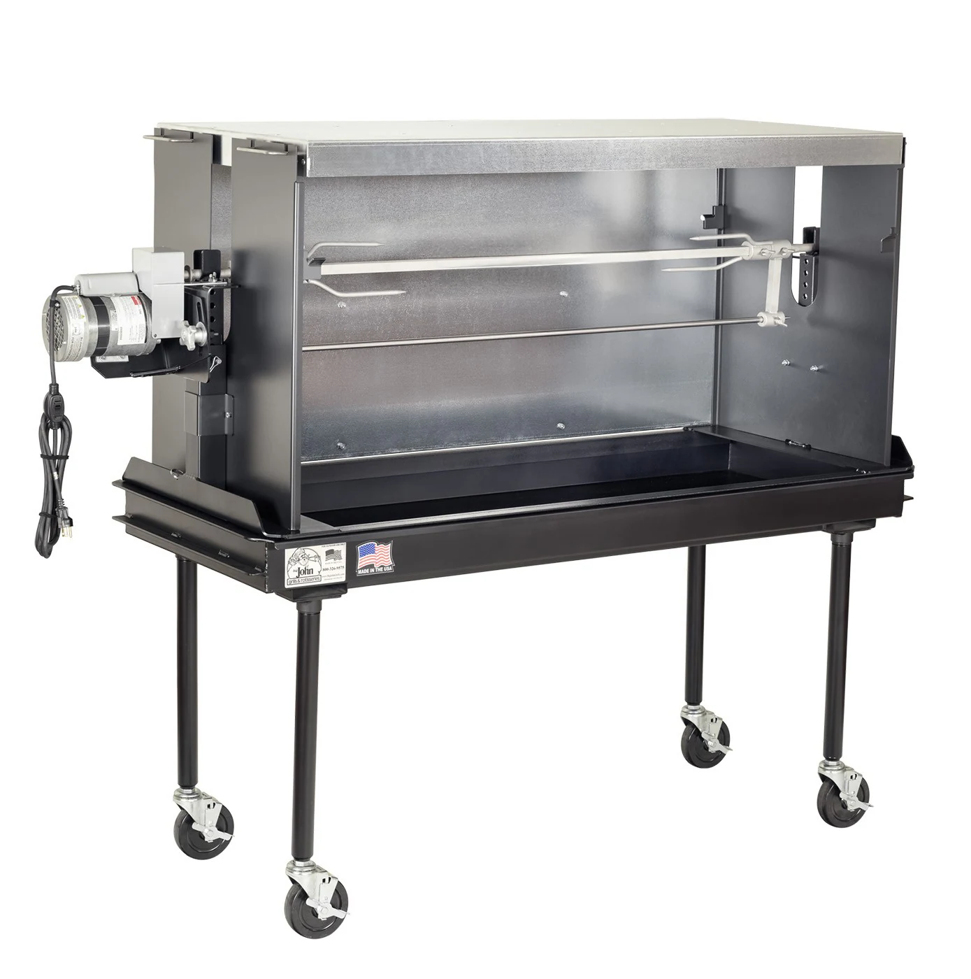 Leie rotisserivegger til grill – separat modul
