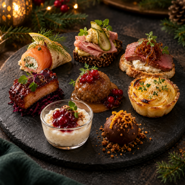 Julefingerfood 1 – Klassisk Klassisk julefingerfood med norske julesmaker fra Urban Kitchen
