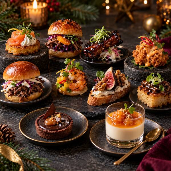 Moderne og internasjonal julefingerfood fra Urban Kitchen